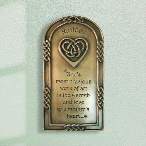 CS-0084-21 Mother Blessing Wall Plaque ShamrockGift.com