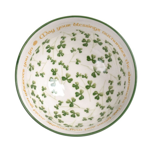 Irish Shamrock Collection Set of 2 Bowls CL-104-433&CL-104-42 Shamrockgift.com