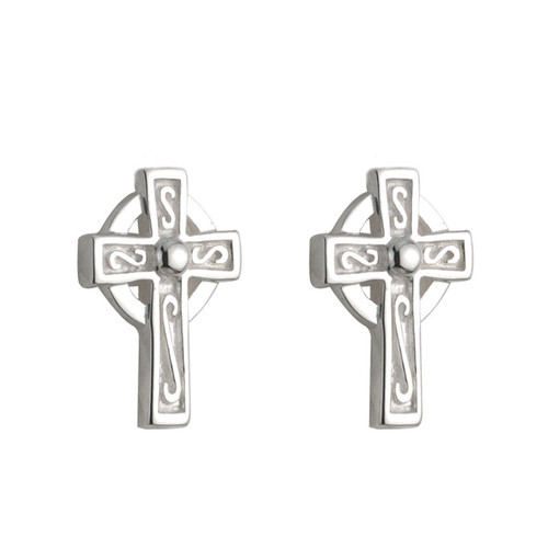Holy Communion Celtic Cross Earrings S33387 Studio ShamrockGift.com