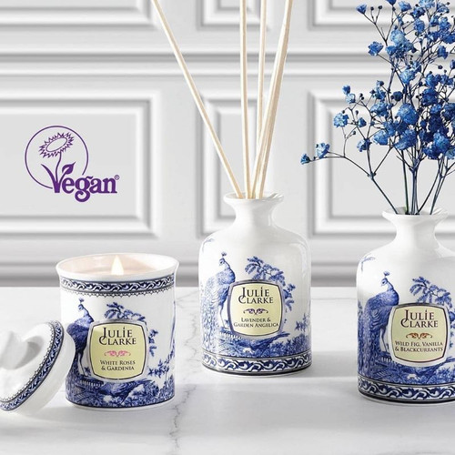 Celtic Peacock Ceramic Diffuser and Candle Collection Shamrockgift.com