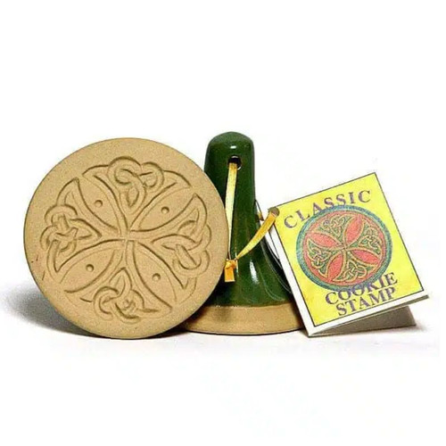 Celtic Cross Cookie Stamp studio Shamrock Gift