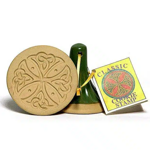 Celtic Cross Cookie Stamp studio Shamrock Gift