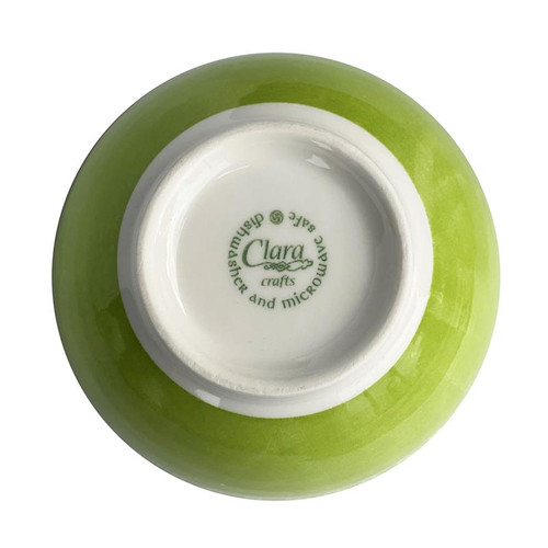 CL-104-213 Ireland Shamrock Ceramic Bowl Dishwasher and Microwave Safe ShamrockGift.com
