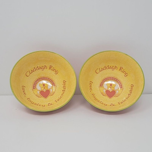 CL-Bowls(Setof2) Clara Irish Claddagh Bowl ShamrockGift.com