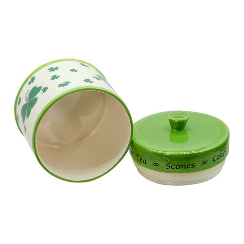 BOE836 Irish Cookies Sweets Jar Gift ShamrockGift.Com