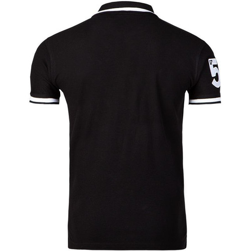 G2066 Guinness Black Polo Shirt back ShamrockGift.com