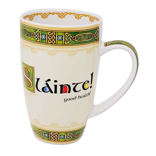 GS-CL-299-440 Slainte Celtic Mug Shamrockgift.com