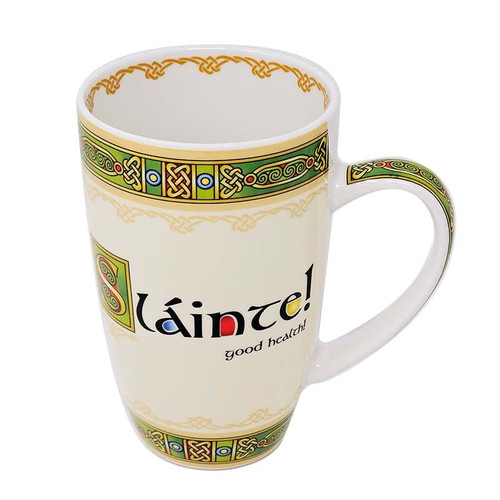 GS-CL-299-440 Slainte Celtic Mug  Shop online on Shamrockgift.com