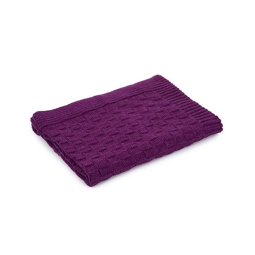 Basket Weave Fisherman Knit Throw ShamrockGift.com
