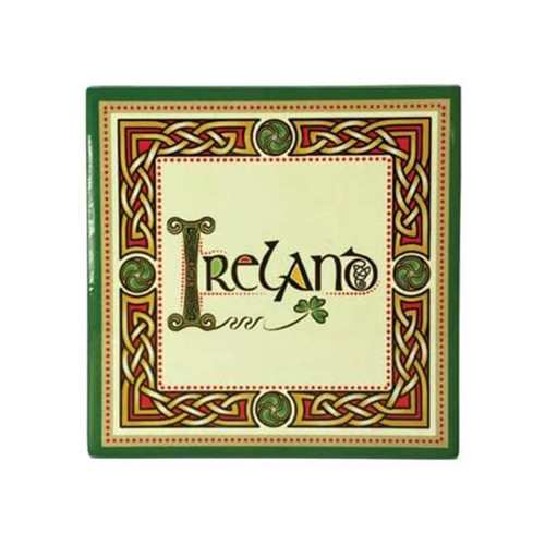 Irish Symbols Ceramic Coasters ShamockGift.com