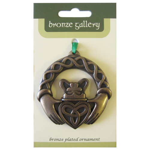 Royal Tara Claddagh Ring Hanging Ornament CS-0084-32 Shamrockgift.com