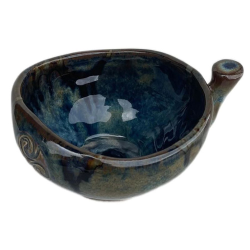CDR-D10 Hand Thrown Irish Pottery Soup Bowl ShamrockGift.com