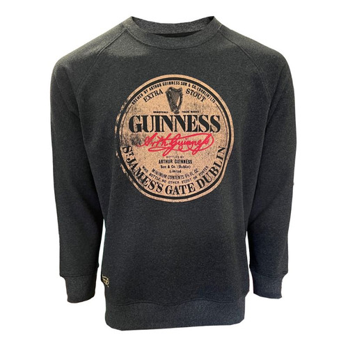 G5230 Long Sleeve Guinness Logo Men's Shirt ShamrockGift.com