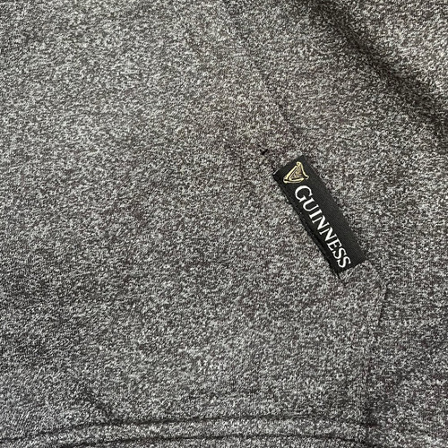 G5237 Guinness Trademark Grey Men's Hoodie ShamrockGift.com