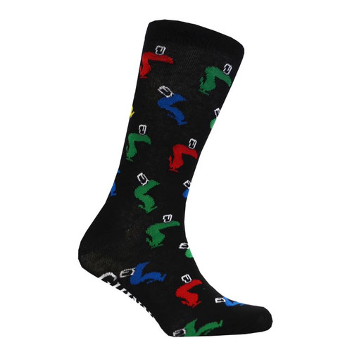 G9288-OS Guinness Multicolored Toucan Men's Socks ShamrockGift.com