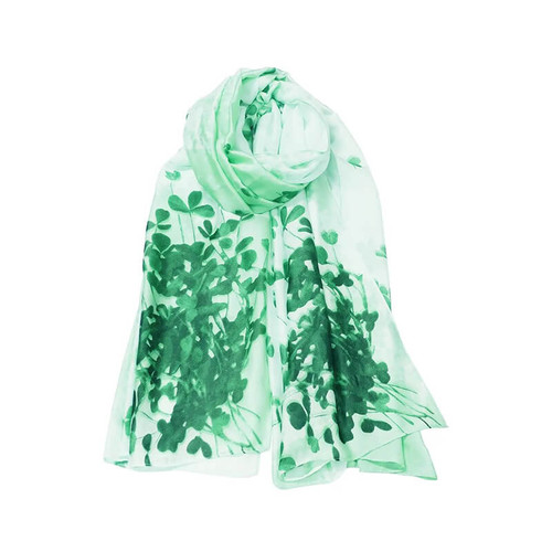 PF1036-OS Shamrock Spring Ladies Scarf ShamrockGift.com