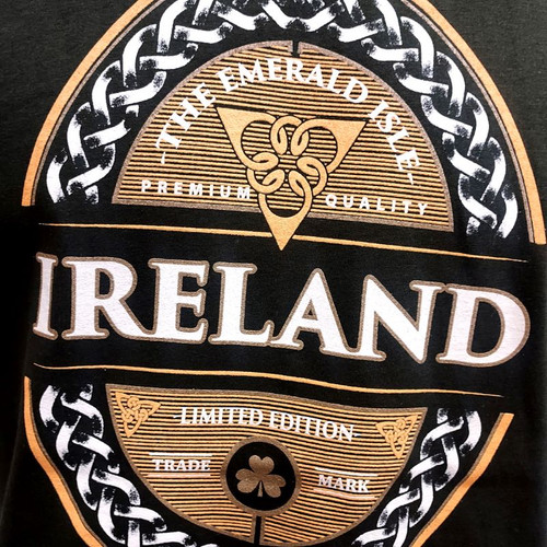 T1351 Ireland Premium Quality Men's T-Shirt ShamrockGift.com