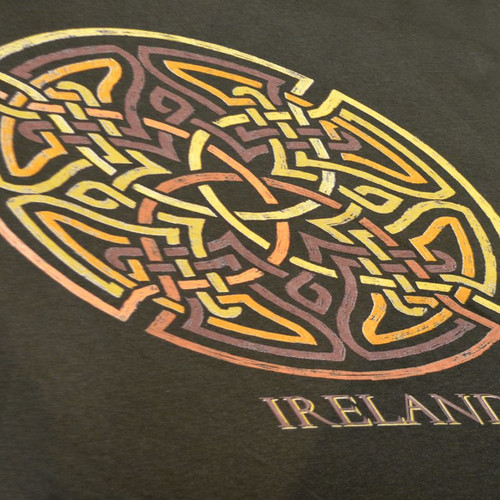 T1361 Ireland Celtic Knot Men's T-Shirt ShamrockGift.com