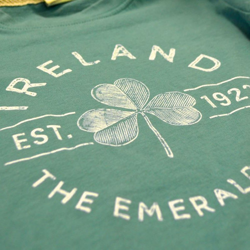T7642 The Emerald Isle Shamrock Kids T-Shirt ShamrockGift.com