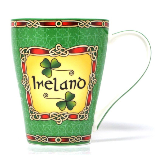 CL-78-2 Ireland Shamrock Mug Side view ShamrockGift.com