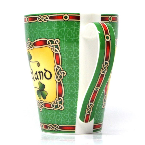 CL-78-2 Ireland Shamrock Mug Handle ShamrockGift.com