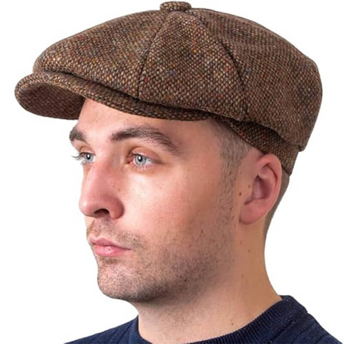HOF-SCHR-Ref-BR412-E The Scholar Kerry Newsboy Cap ShamrockGift.com