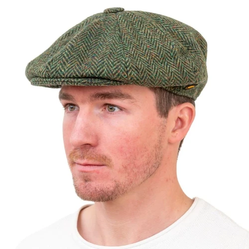 HOF-GATS-Ref-6400-03 Gatsby Green Shop online on Newsboy Cap ShamrockGift.com