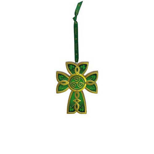 CL-103-410 Celtic High Cross Ornament Shop online on ShamrockGift.com