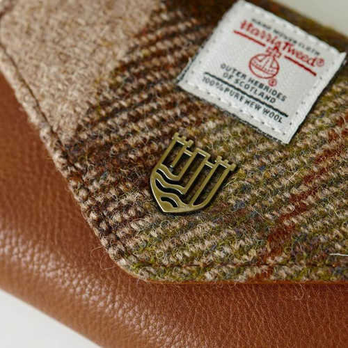 ISL-8302CHETTL00 Islander Women's Harris Tweed Wallet- Mini Shamrockgift.com