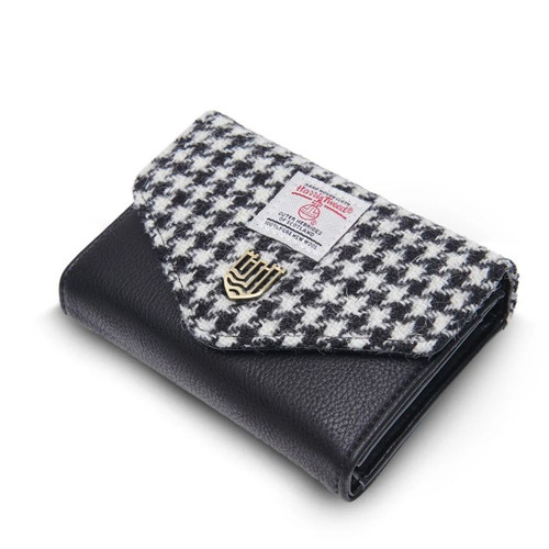 ISL-8302BLWDTL00 Islander Women's Harris Tweed Wallet- Mini Shamrockgift.com