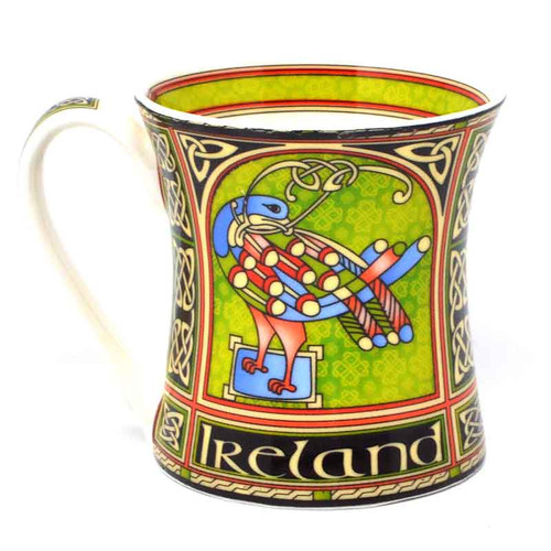 Royal Tara Celtic Peacock Mug CL-79-4 Shamrockgift.com