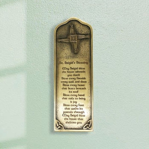 CS-0084-29 St Brigid's Blessing front view ShamrockGift.com