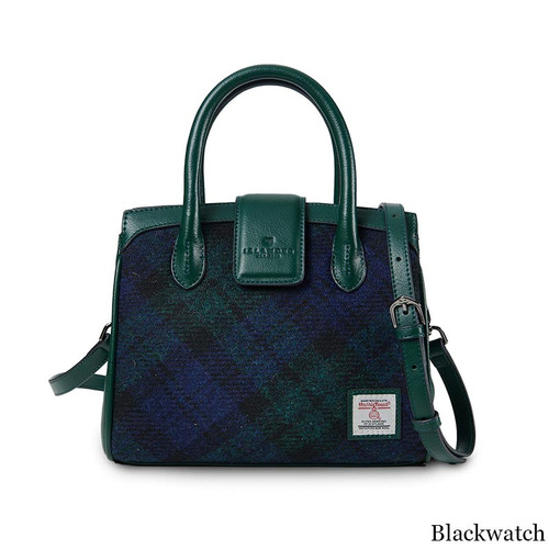 ISL-8390 Harris Tweed Mini Tireen Tote Baclwatch Tartan ShamrockGift.com
