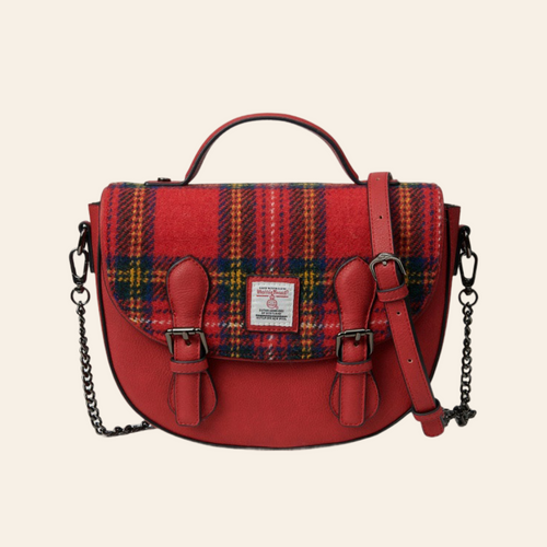 ISL-2811 Harris Tweed Mini Cobble Satchel ShamrockGift.com