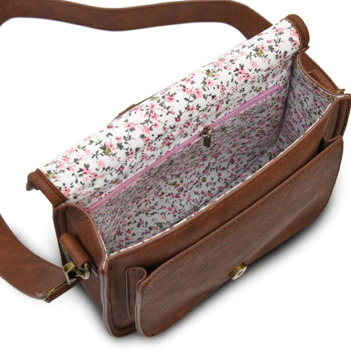 ISL-8320 Harris Tweed The Saddle Bag Inside ShamrockGift.com