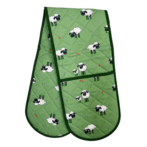 555OV Fluffy Flock Double Oven Glove Shop online on ShamrockGift.com