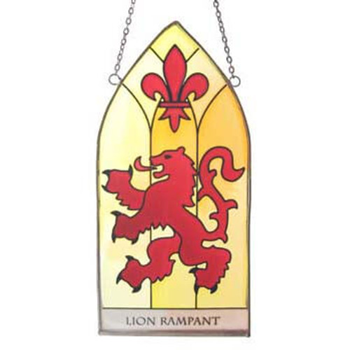 Royal Tara Rampant Lion Gothic Panel CL-0082-3 Shamrockgift.com