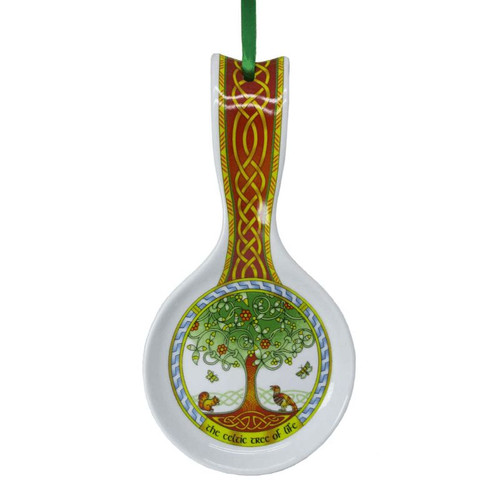 CL-101-262 Tree of Life Spoon Rest ShamrockGift.com