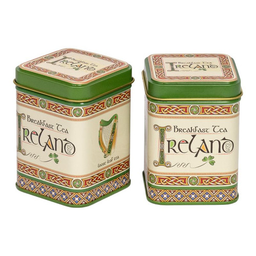 CL-107-324(Setof2) Tin of Loose tea Shamrockgift . com
