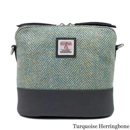 MCS CB5003 1904B2 Handcrafted Harris Tweed Square Shoulder Bag ShamrockGift.com