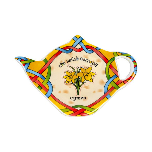 Royal Tara Welsh Daffodil Teabag Holder CL-73-99 Shamrockgift.com