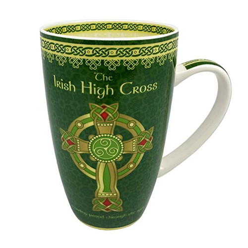 CL-87-545 Bone China Celtic Cross Coffee MugShamrockGift.com