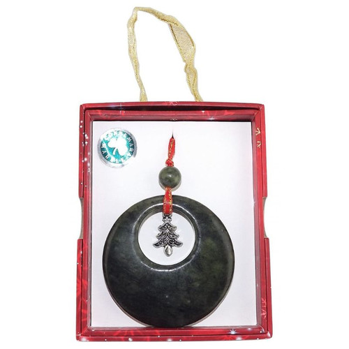 JCW-43324 Rare Connemara Marble Christmas Ornament with CharmShamrockGift.com