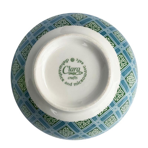 CL-104-41 Clara Celtic Cross Bowl Dishwasher and Microwave Safe ShamrockGift.com