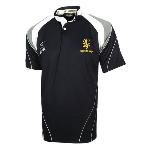 Malham Rampant Lion Breathable Rugby Shirt RSARLB ShamrockGift.com