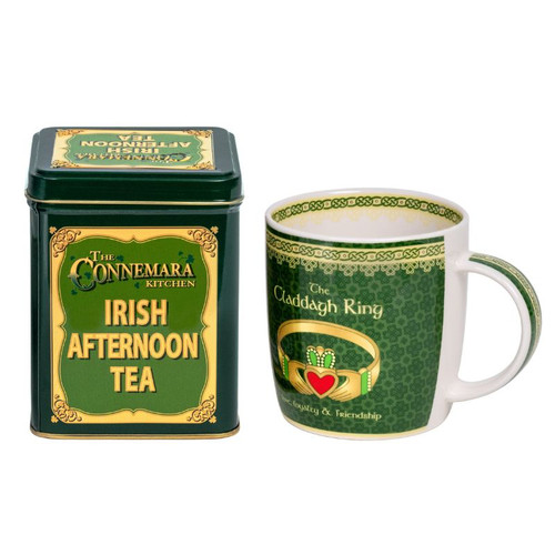 HI-Set-601-Set of Claddagh Mug and Tin Of Irish Afternoon Tea ShamrockGift.com.jpg