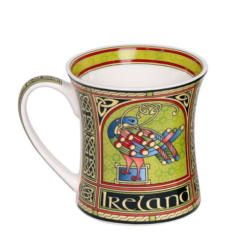 Celtic Peacock Mugs Set with Irish Breakfast Tea Mug ShamrockGift.com