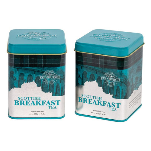 HI-Set-286-Scottish Breakfast Loose Leaf Tea in Tartan Tin Set of 2 ShamrockGift.com