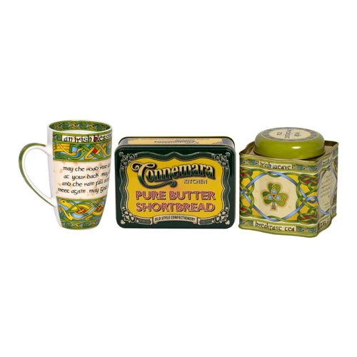 HI-Set-745 Irish Blessing Tea Set – Mug, Tea & Shortbread Biscuits ShamrockGift.com