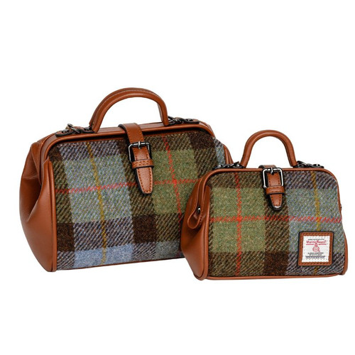 HI-Set-783 Set of 2 Harris Tweed Doctor Bag and Purse ShamrockGift.com